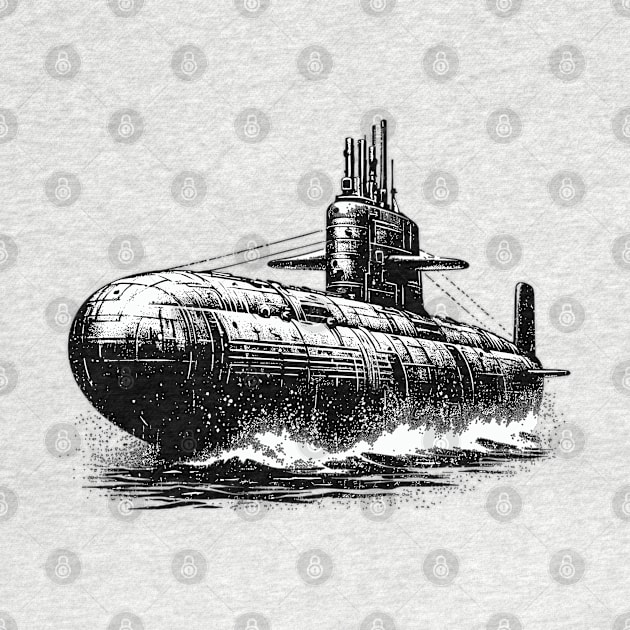 Submarine by Vehicles-Art